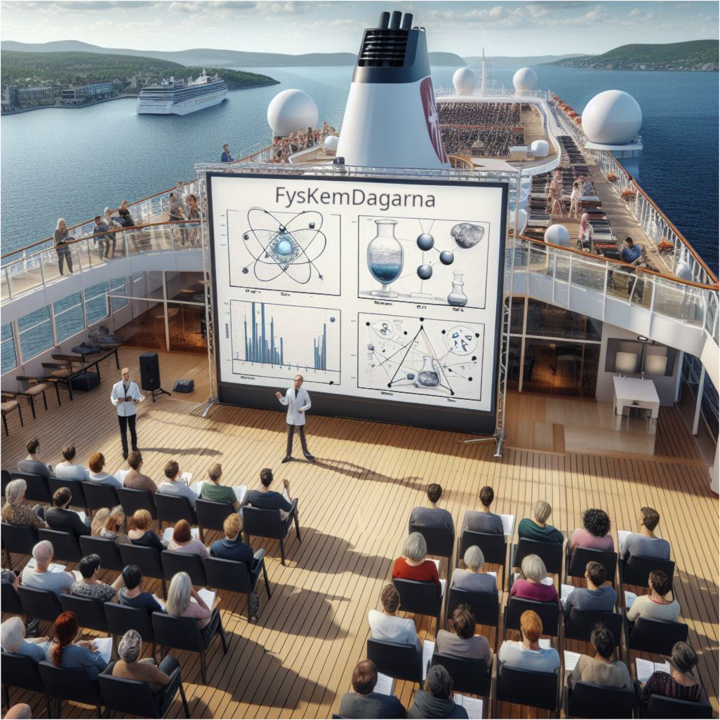 AI:s tolkning av hur FysKem-kryssningen kommer att se ut